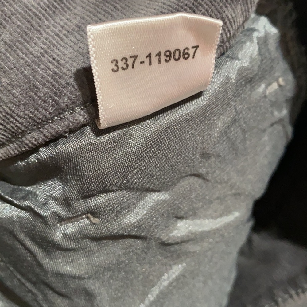 Final Sale 👀 No More Low Offers PAIGE HOXTON HIGH-RISE SLIM CORDUROY PANTS - Picture 10 of 13